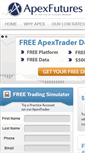 Mobile Screenshot of apexfutures.com